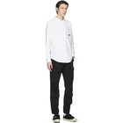 Palm Angels White Palm x Palm Ripped Oxford Shirt