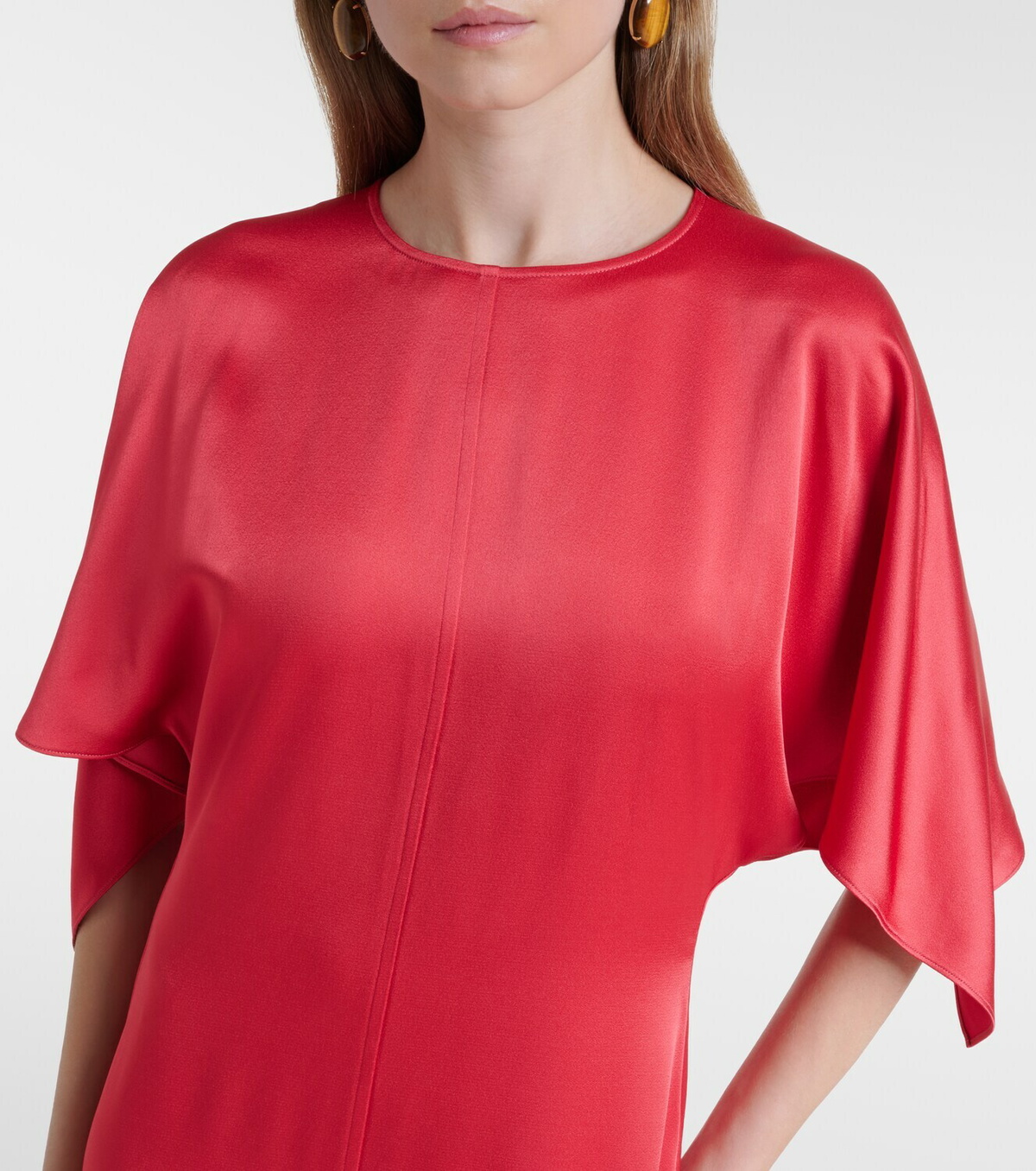 Stella McCartney Open-back satin gown