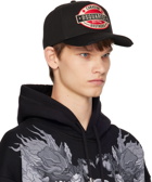 Dsquared2 Black D2 Patch Baseball Cap