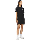 adidas Originals Black 3-Stripe Adicolor Tee Dress