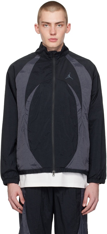 Photo: Nike Jordan Black & Gray Sport Jam Jacket