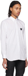 COMME des GARÇONS PLAY White Heart Shirt