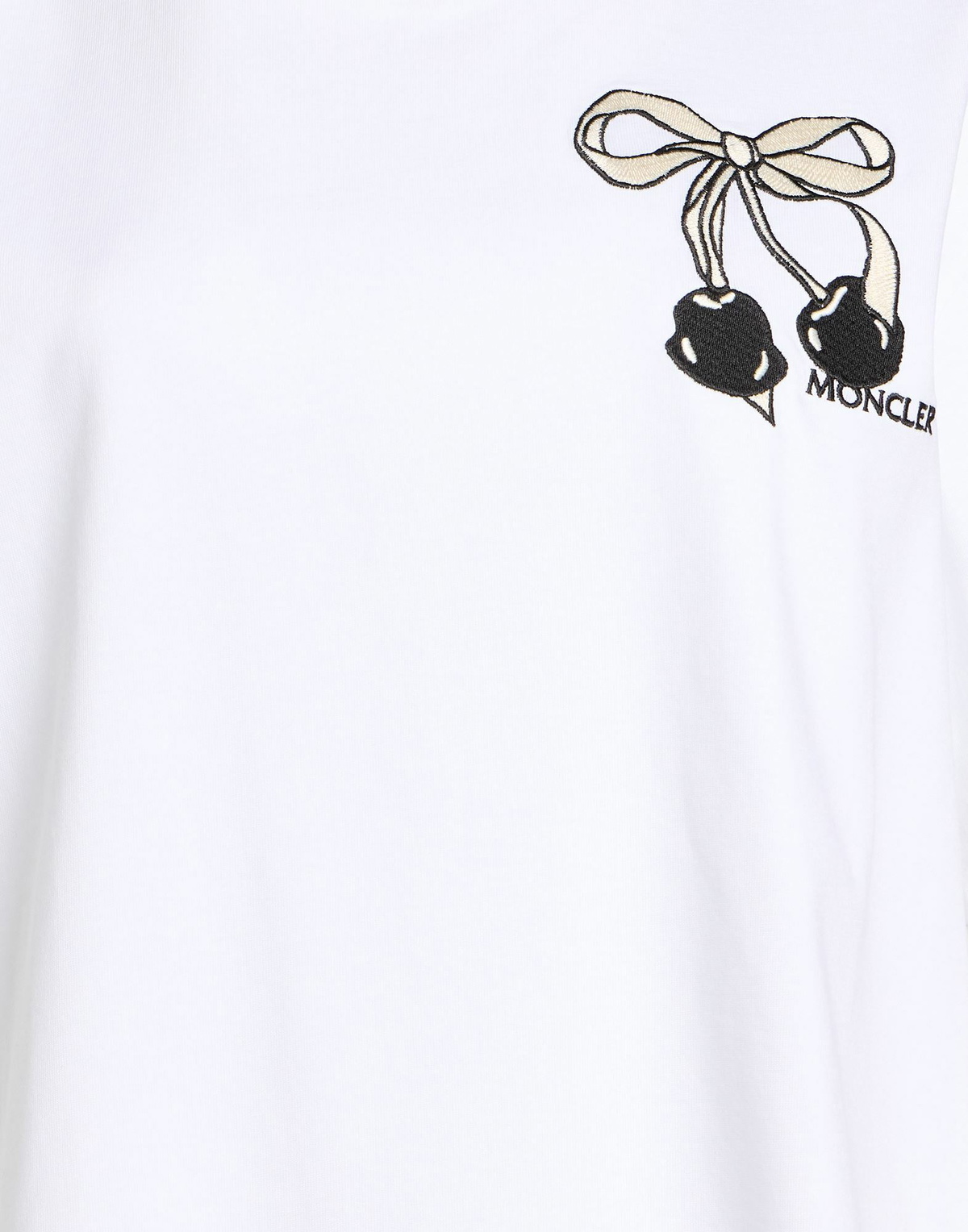 Moncler Womens T-shirt in White