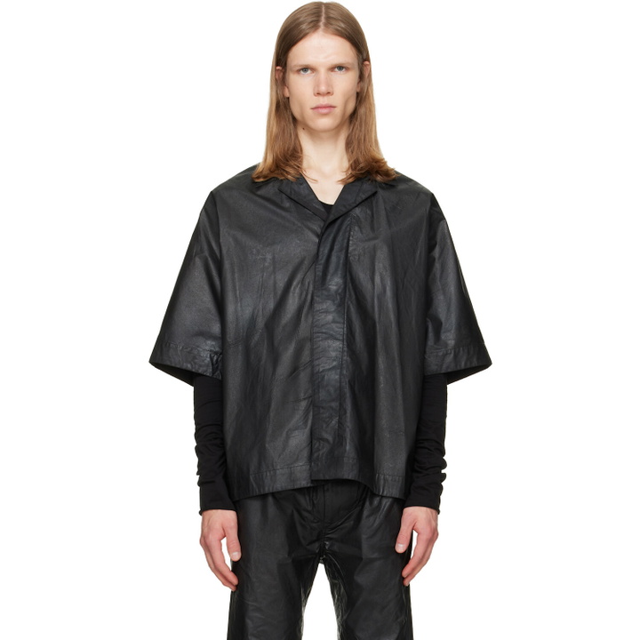 Photo: Julius Black Coated Kite Shirt