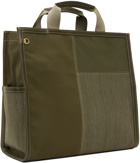 Paul Smith Khaki Mixed Tote