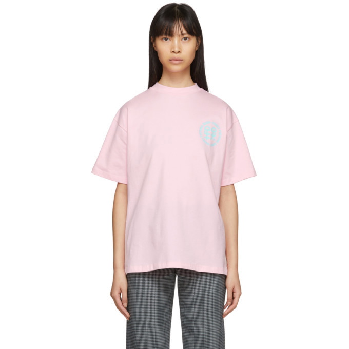 Photo: Honey Fucking Dijon Pink Small Logo T-Shirt