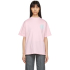 Honey Fucking Dijon Pink Small Logo T-Shirt