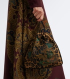 Etro Mini leopard-print pouch