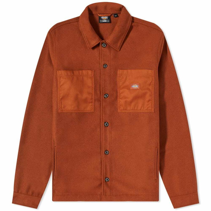 Photo: Dickies Men's Union Spring Overshirt in Gingerbread
