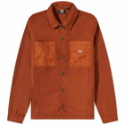 Dickies Men's Union Spring Overshirt in Gingerbread