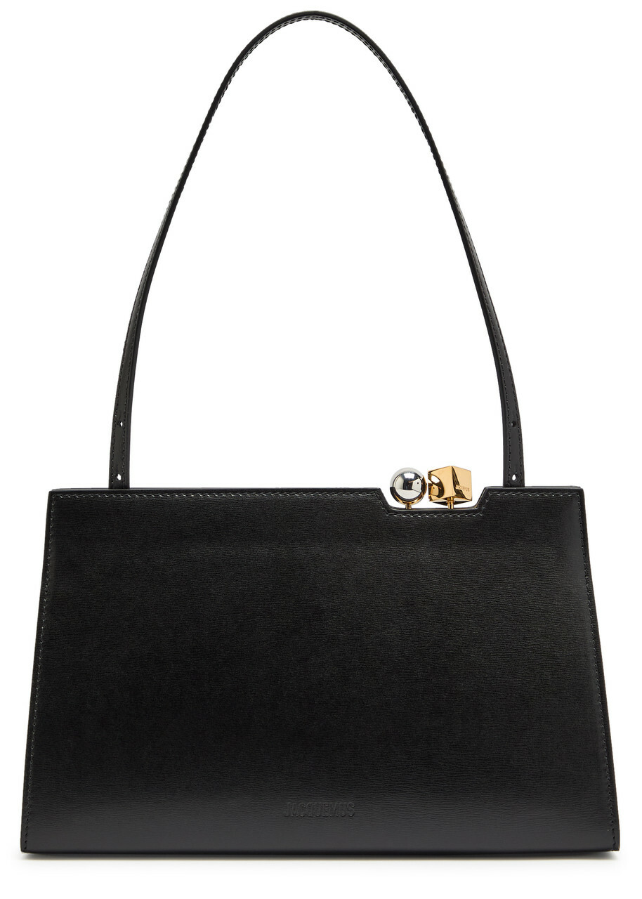 Jacquemus Le Salon Leather Shoulder bag - Black - One Size