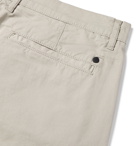 NN07 - Crown Slim-Fit Stretch-Cotton Twill Shorts - Gray