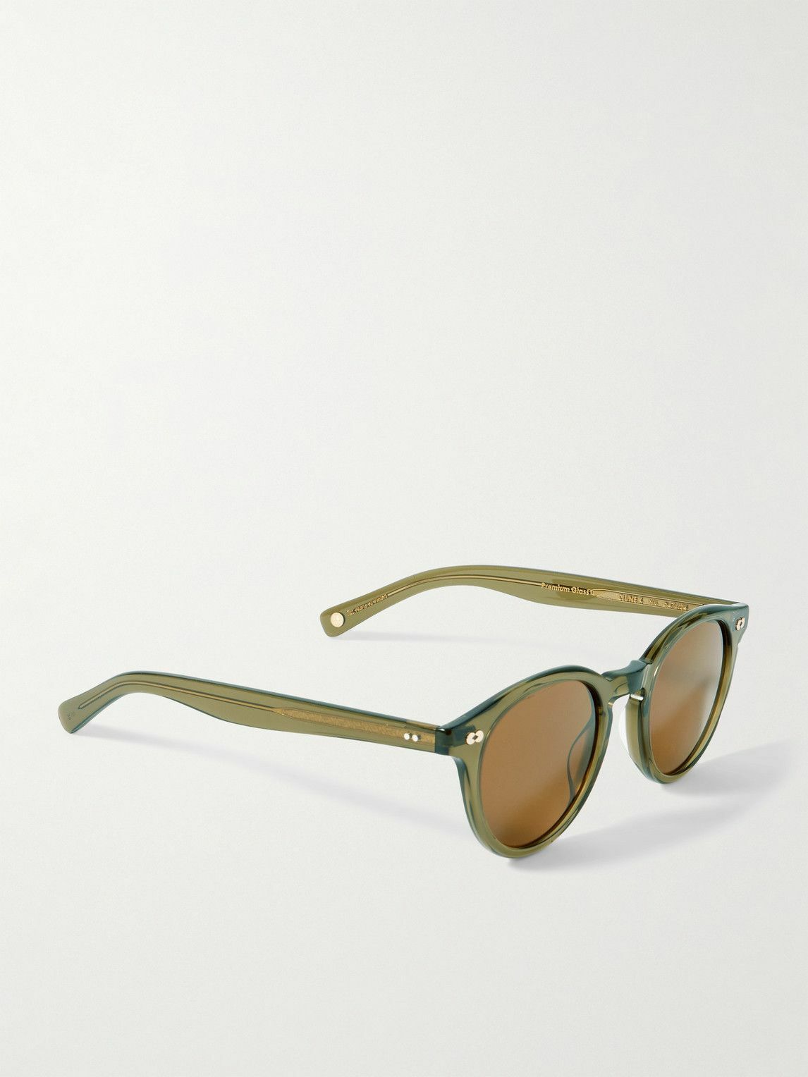 Garrett Leight California Optical - Clune X Sun Round-Frame