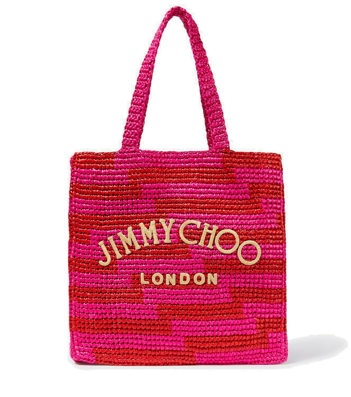 Jimmy Choo Beach N/S crochet tote bag Jimmy Choo