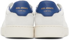 Axel Arigato White & Navy Dice Lo Sneakers