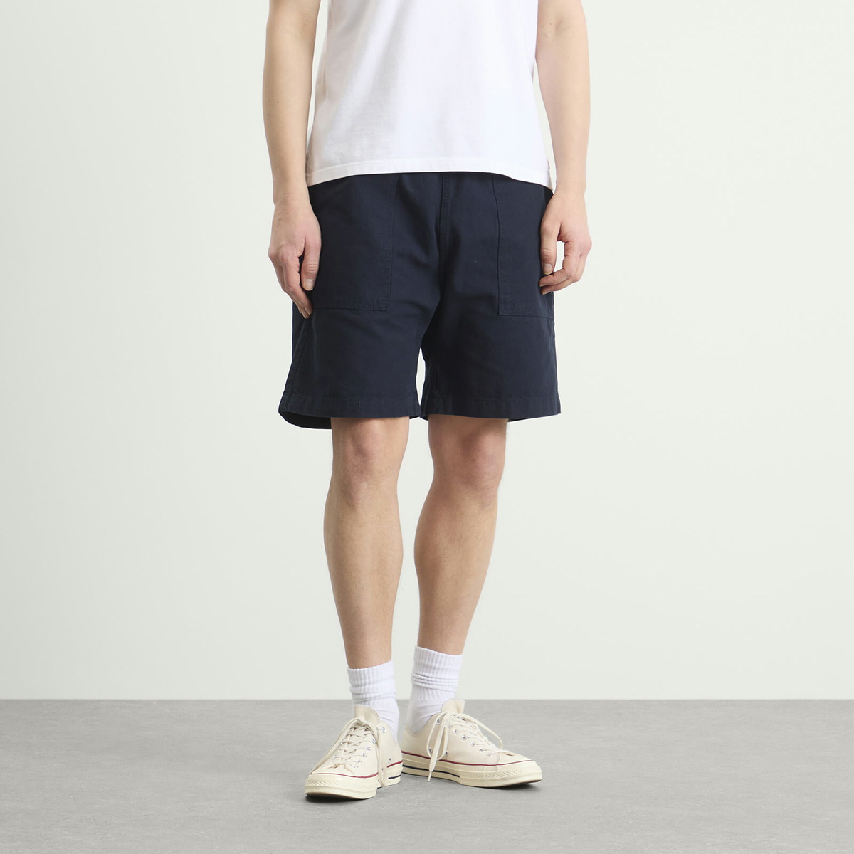 Service Works Men's Classic Chef Shorts in Dark Navy
