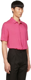 Saint Laurent Pink Viscose Shirt