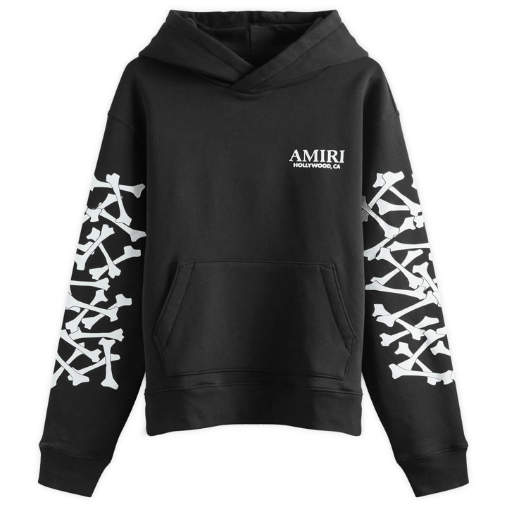 Photo: AMIRI Men's Stacked Bones Hoodie in Black