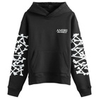 AMIRI Men's Stacked Bones Hoodie in Black