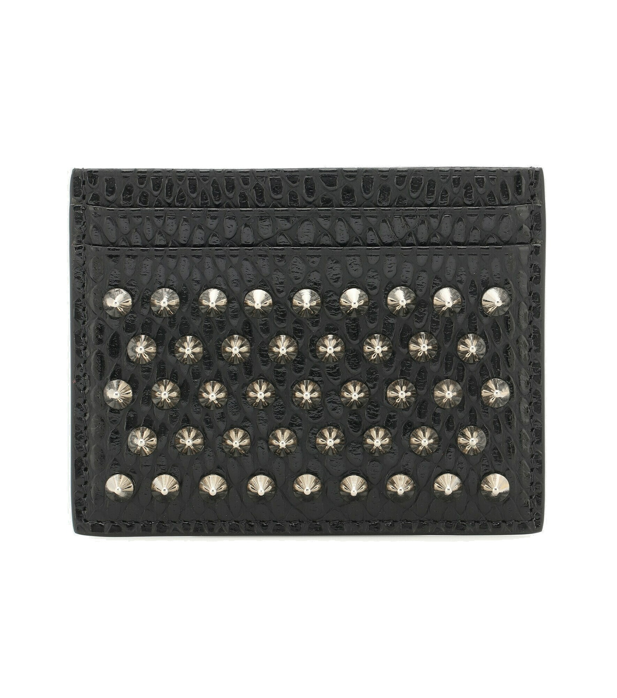 Christian Louboutin - Hot Chick glittered leather card