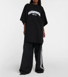 Balenciaga Logo oversized cotton jersey T-shirt