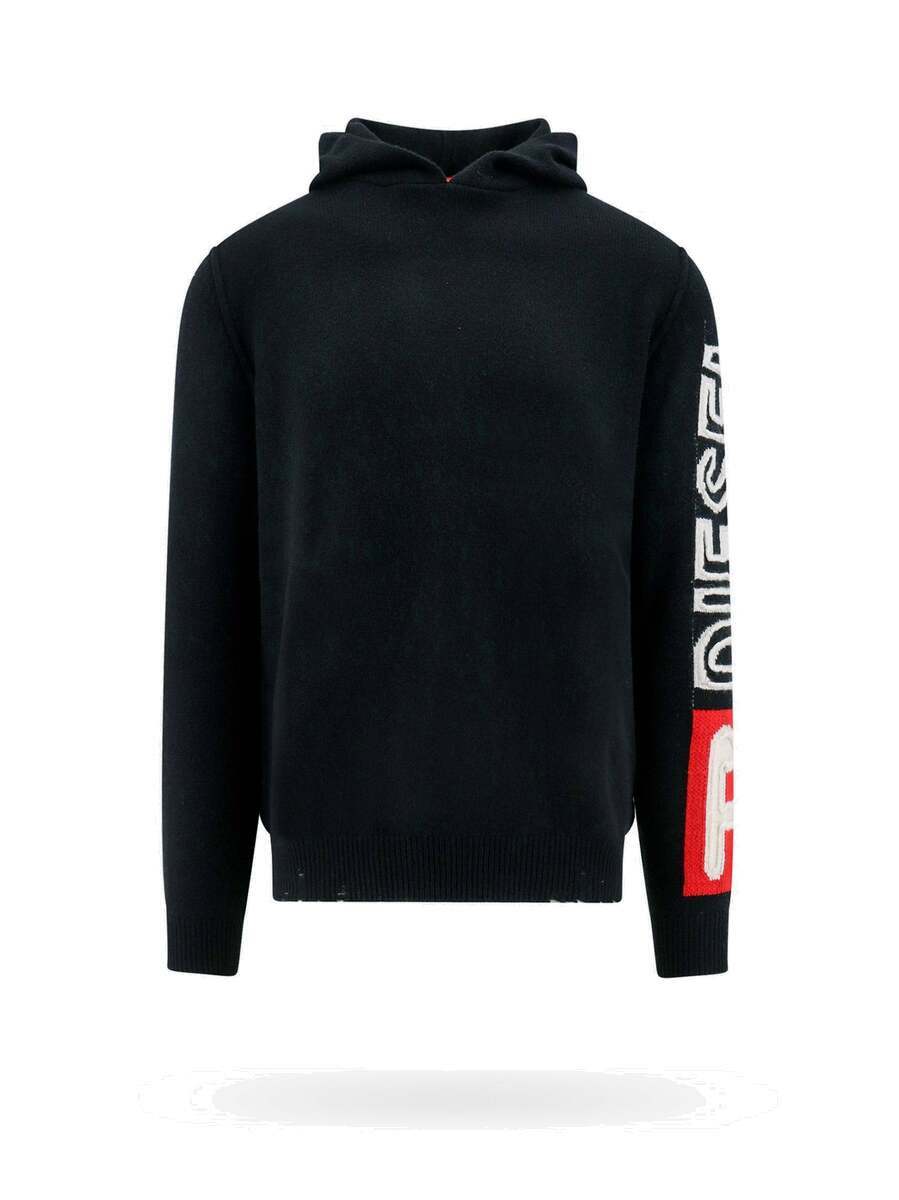 Diesel Sweater Black Mens Diesel