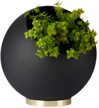 AYTM Black Globe Flower Pot