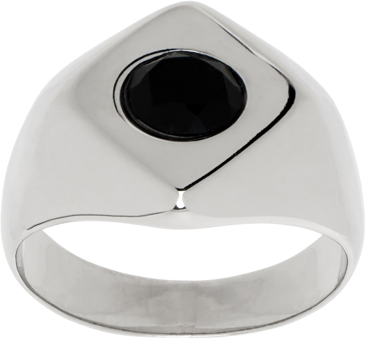 正規 美品 LEMAIRE DROP RING SILVER 11号 513P▲ Silver Chunky Drop Ring | LEMAIRE
