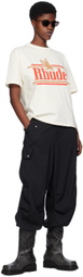Rhude Black Cargo Pocket Trousers