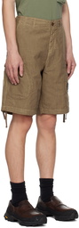 C.P. Company Brown Light Shorts