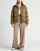 Peserico Womens Puffer Military in Green