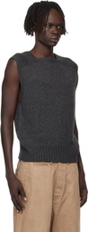 Taiga Takahashi Gray Lot. 528 A.R.C Sweater Vest