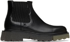Off-White Black Meteor Chelsea Boots