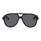 Gucci Black Aviator Sunglasses