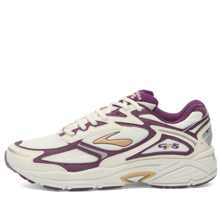 Photo: Brooks Men's Adrenaline GTS 4 Sneaker in Beet/Moonbeam/Taffy