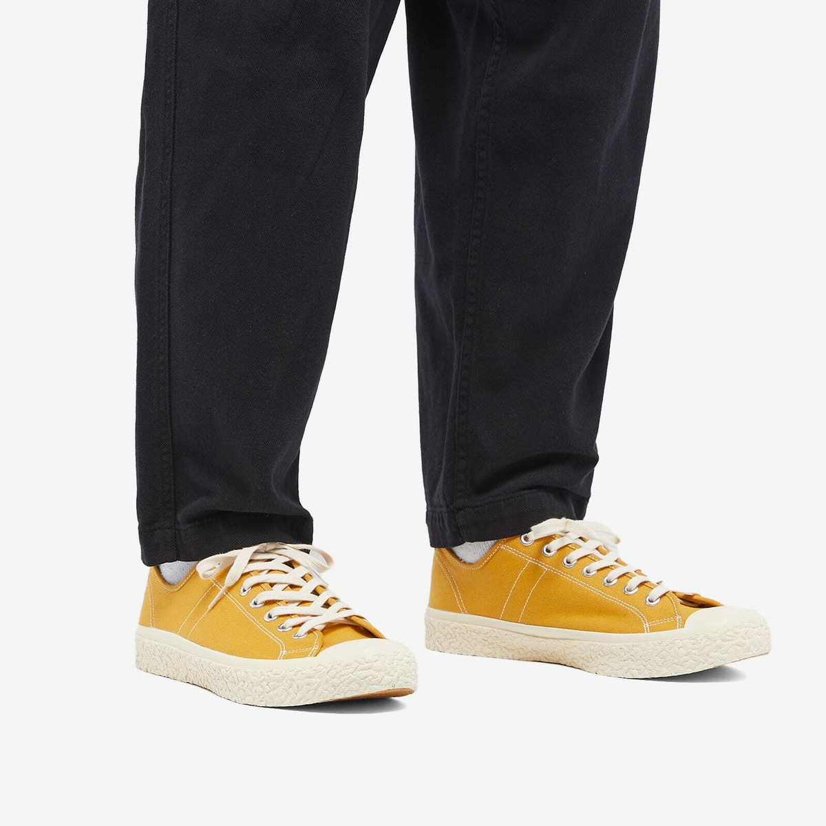 YMC Men's Low Sneakers in Yellow