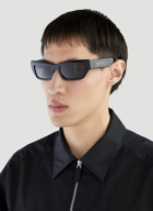 Gucci - Rectangular Sunglasses in Black