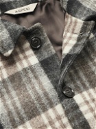 Aspesi - Checked Wool Jacket - Brown