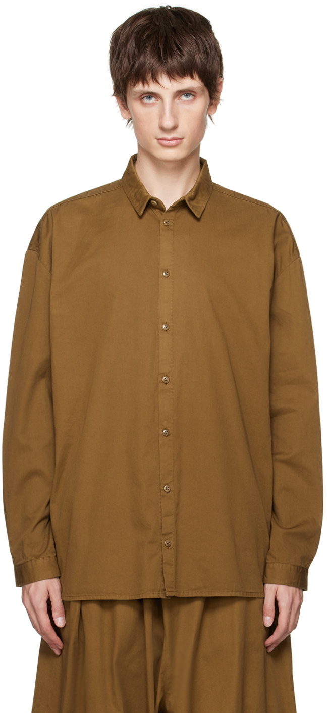 Toogood Khaki 'The Draughtsman' Shirt Toogood