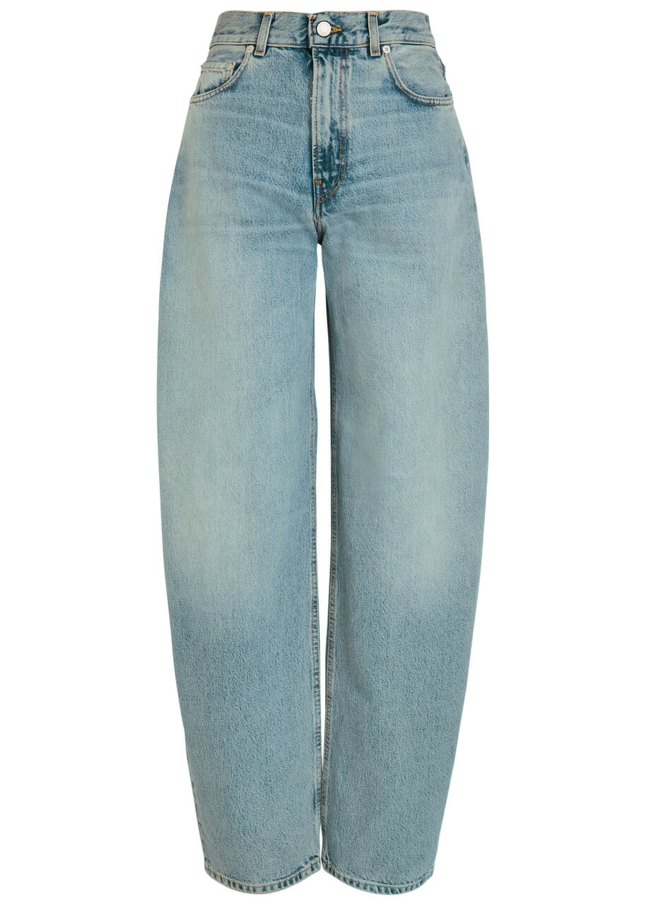 Haikure Bibi Balloon-leg Jeans Blue