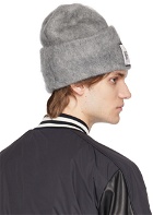 Off-White Gray Patch Beanie