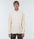 Gucci - Washed striped cotton shirt