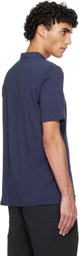 Veilance Navy Frame SS Polo