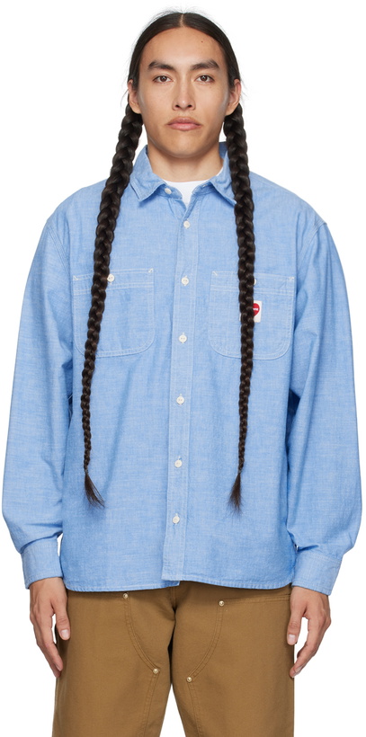 Photo: Carhartt Work In Progress Blue Clink Heart Shirt