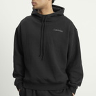 Calvin Klein Men's Terry Quilted Hoodie in Black