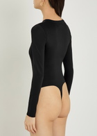 Good American Scuba Stretch-jersey Bodysuit Black