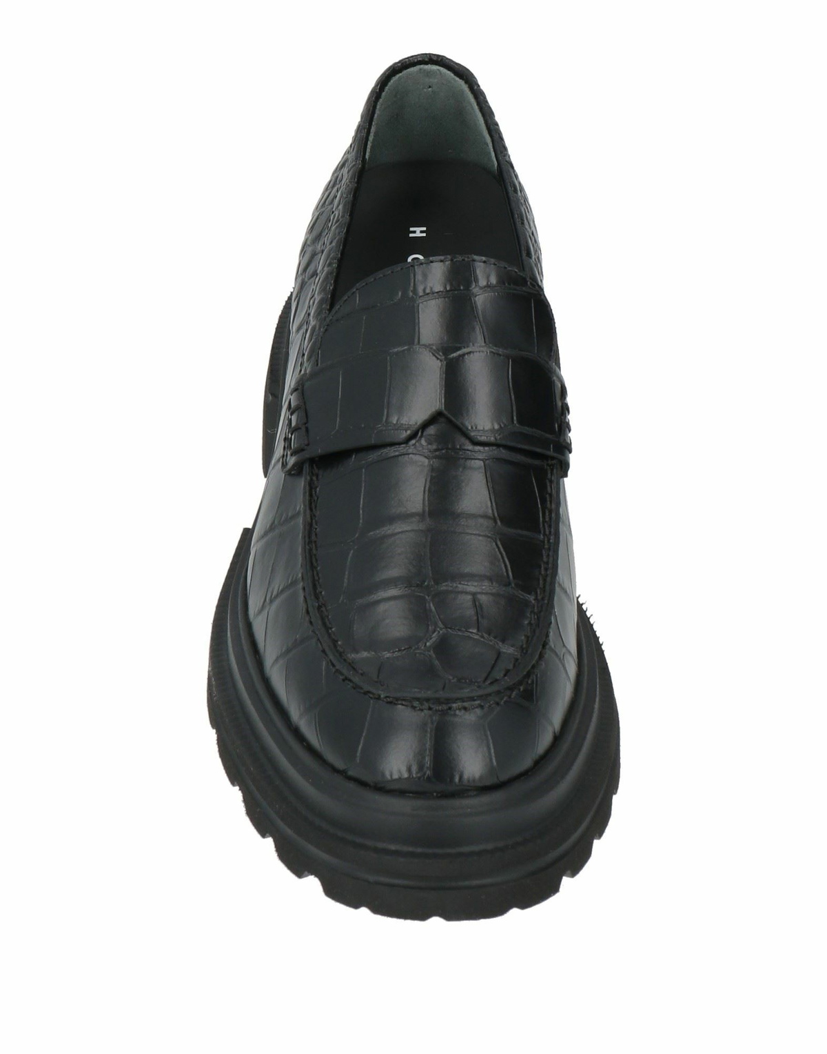 Hogan Womens Loafers in Black