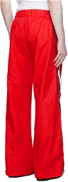 Commission Red Jitsu Track Pants