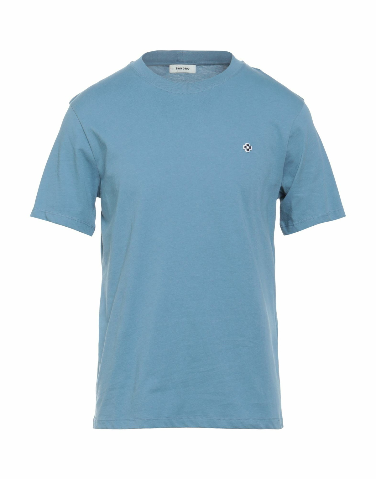 Sandro Mens T-shirt Light in Blue
