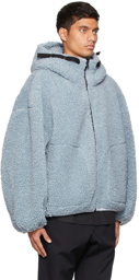 A. A. Spectrum Blue Techton Zip Hoodie